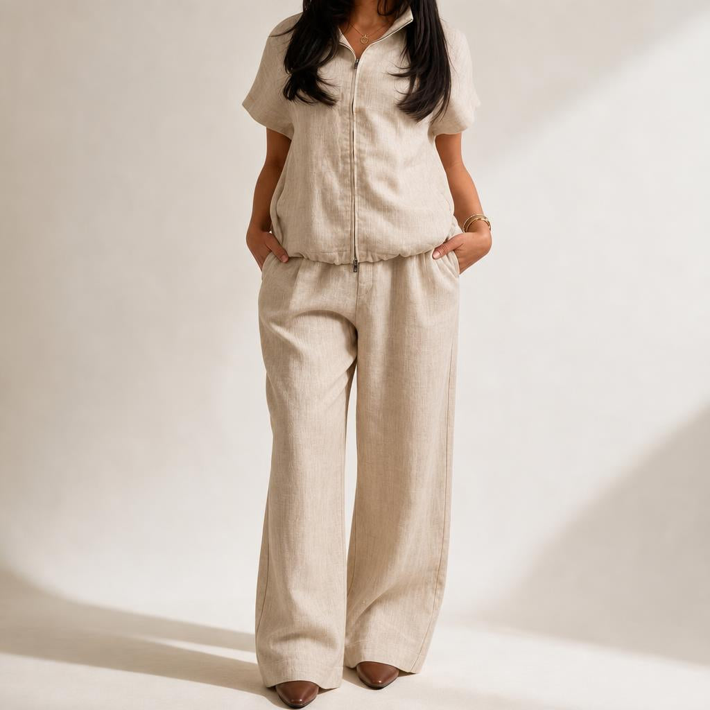 Linen Co-Ord Set