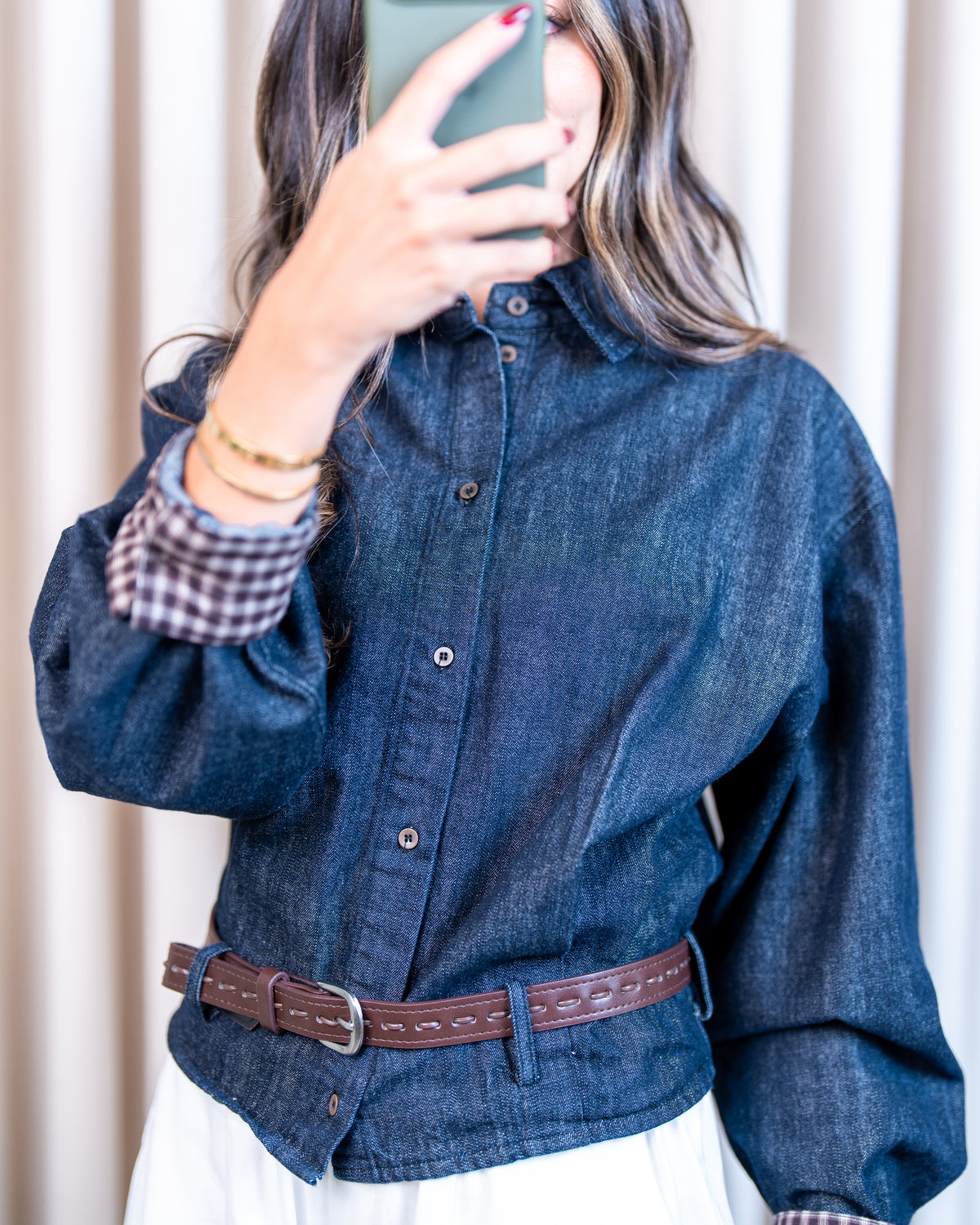 Indigo Denim Shirt