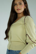 Olive Drift Cardigan